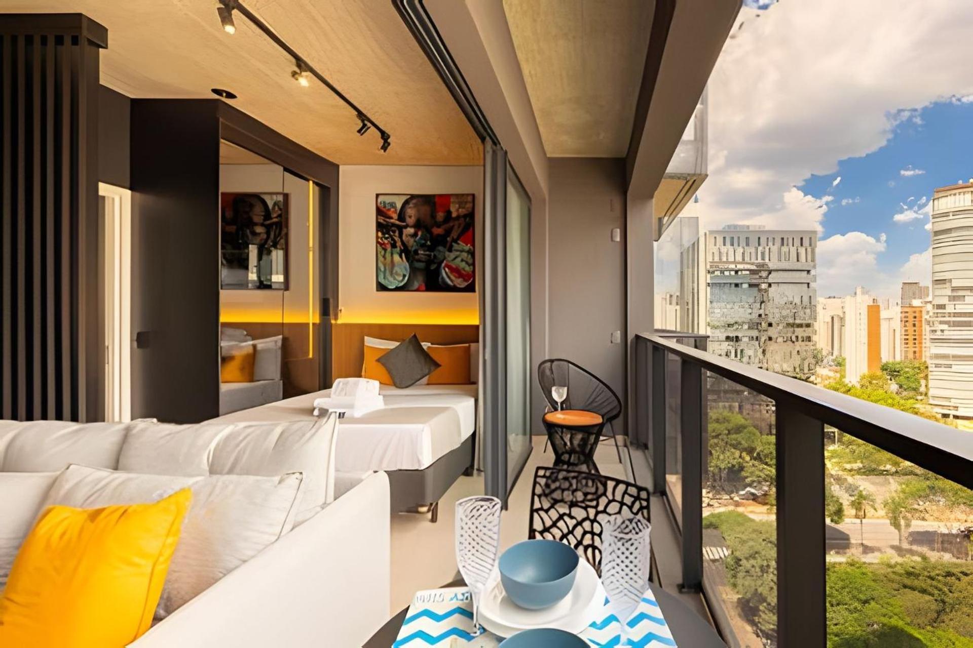 Apartamento Easy Star - Belissimo No Coracao Do Itaim Bibi - Tg03i